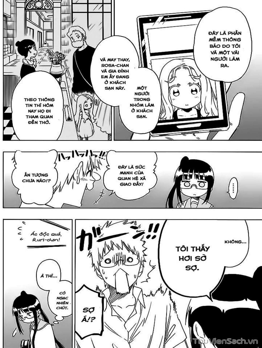 Truyện Tranh Tình Yêu Giả Tạo - Nisekoi trang 8