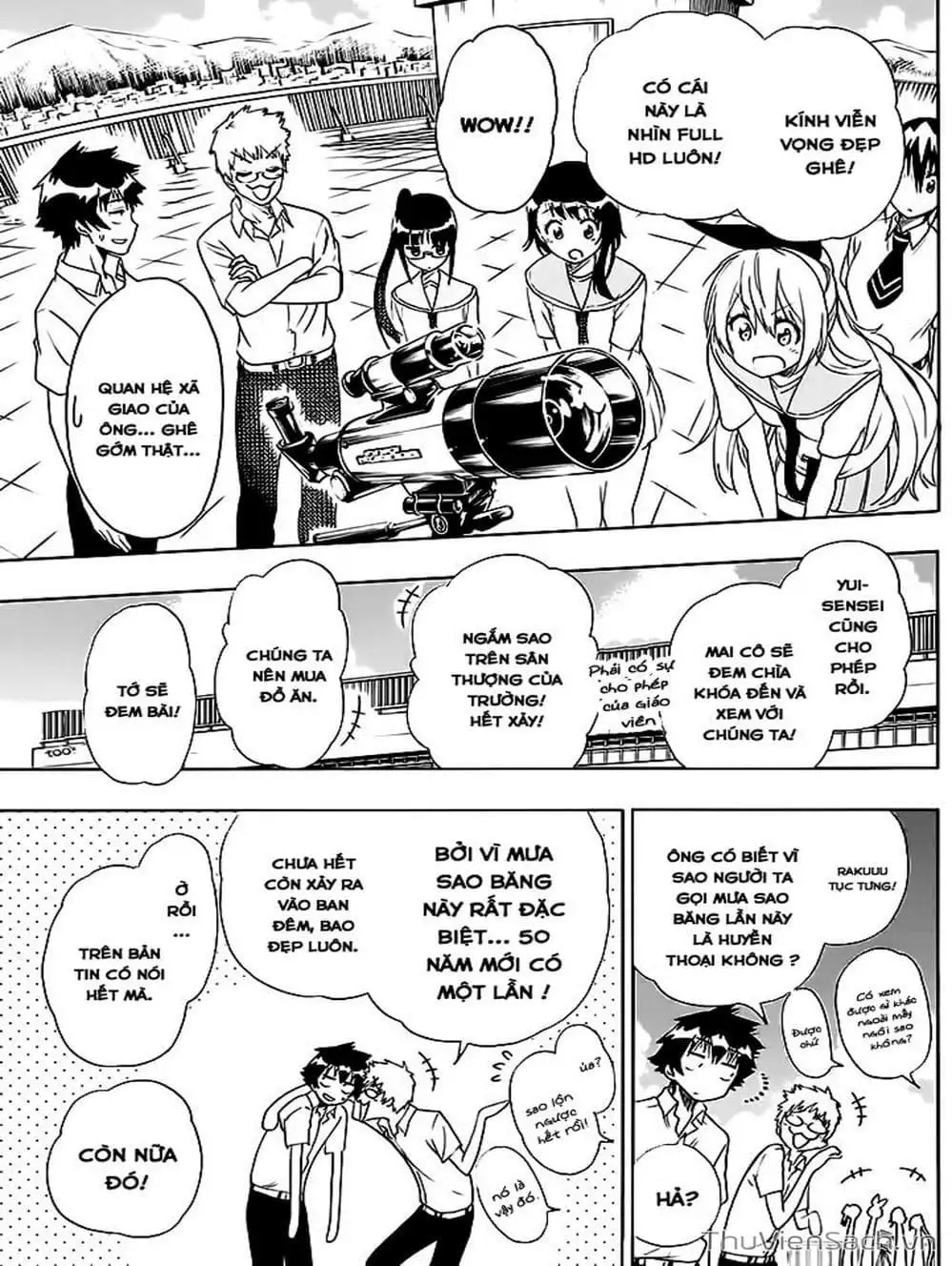 Truyện Tranh Tình Yêu Giả Tạo - Nisekoi trang 8