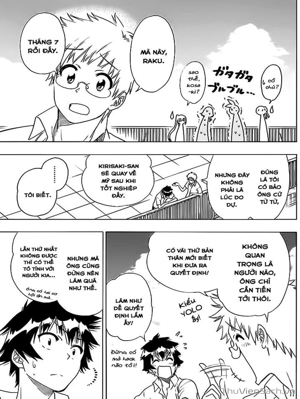 Truyện Tranh Tình Yêu Giả Tạo - Nisekoi trang 8