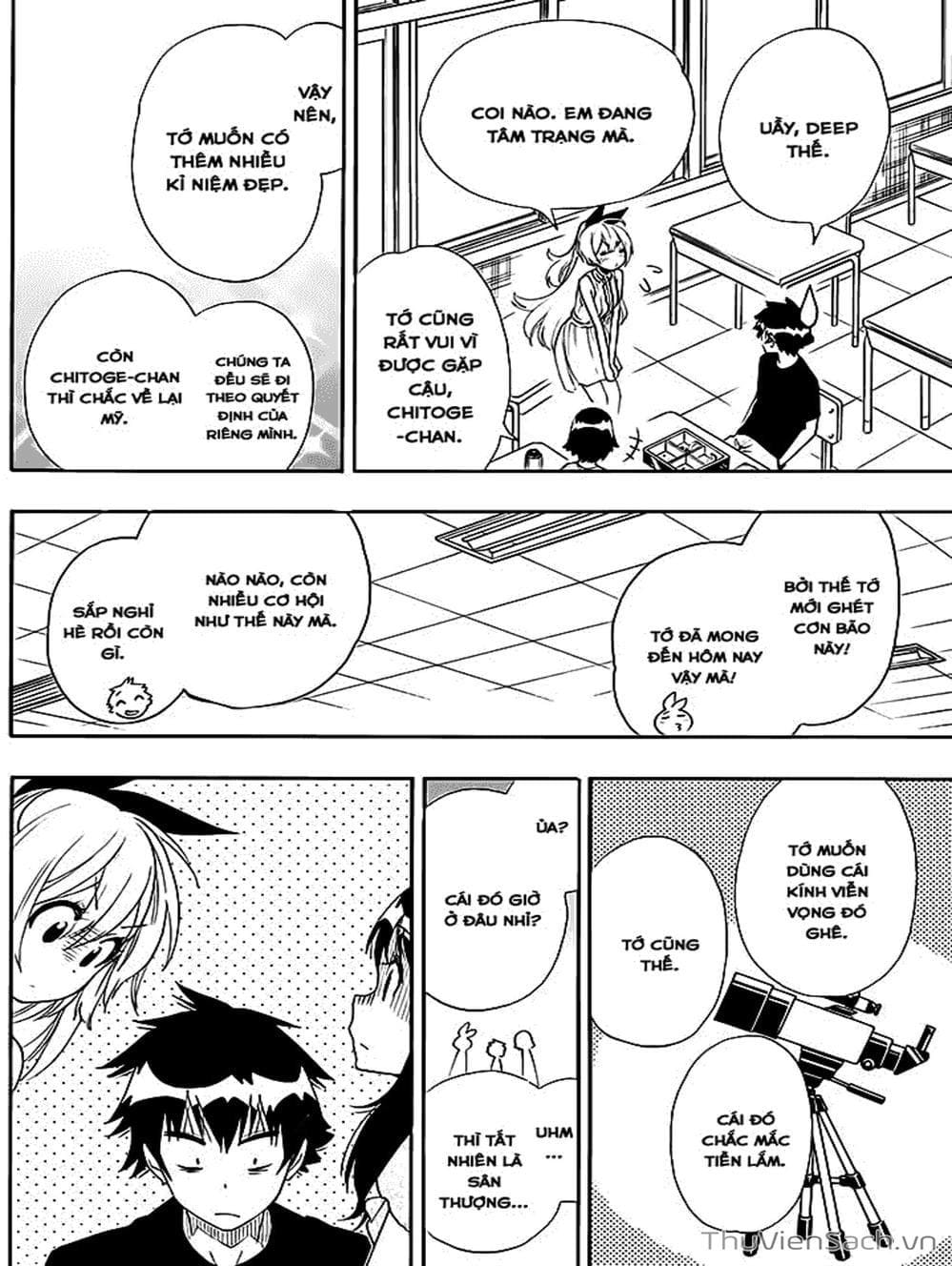 Truyện Tranh Tình Yêu Giả Tạo - Nisekoi trang 8