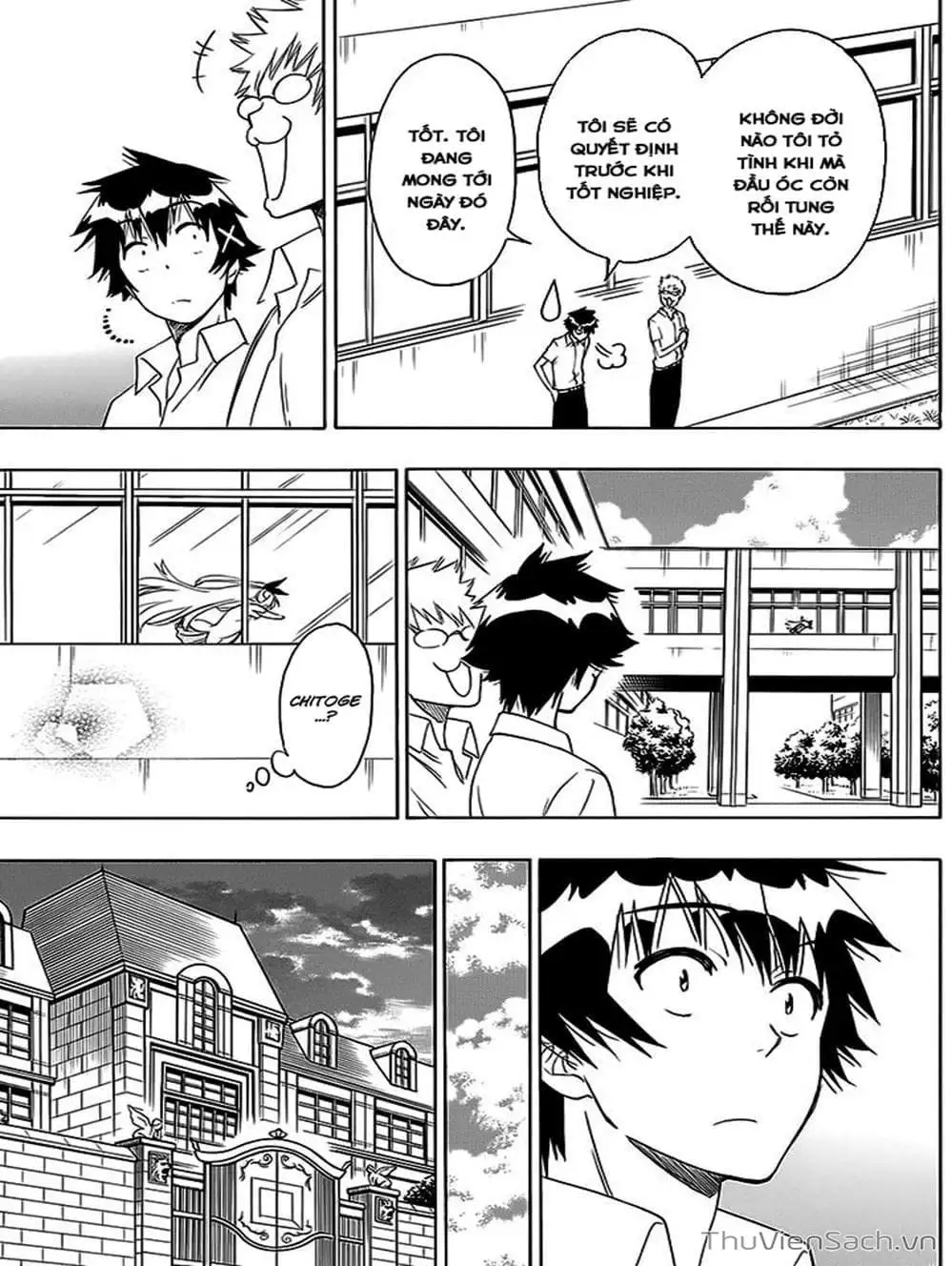 Truyện Tranh Tình Yêu Giả Tạo - Nisekoi trang 8