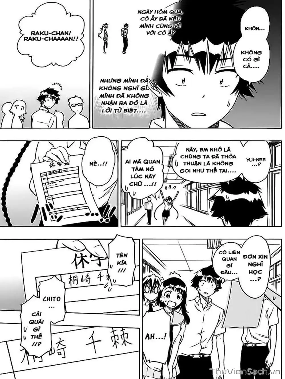 Truyện Tranh Tình Yêu Giả Tạo - Nisekoi trang 8