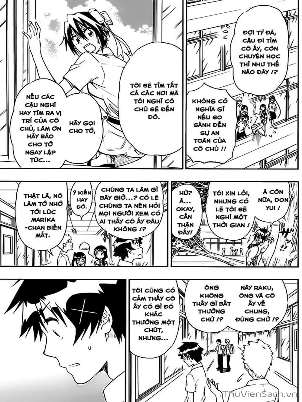 Truyện Tranh Tình Yêu Giả Tạo - Nisekoi trang 8