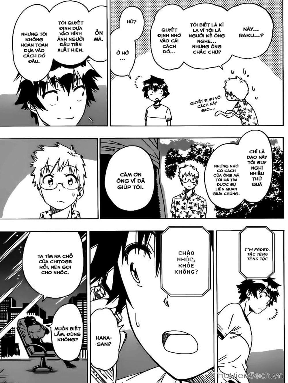 Truyện Tranh Tình Yêu Giả Tạo - Nisekoi trang 8