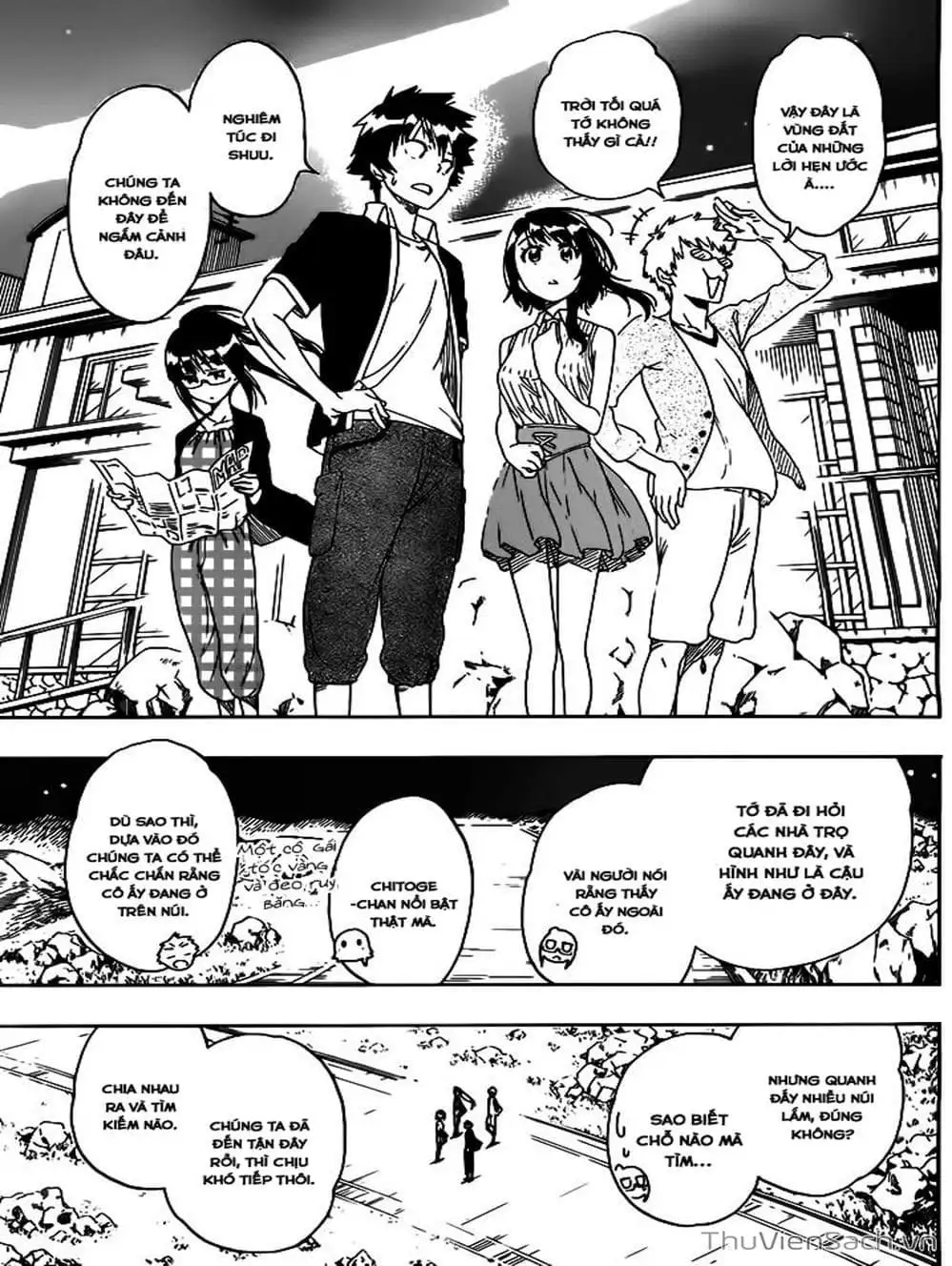 Truyện Tranh Tình Yêu Giả Tạo - Nisekoi trang 8