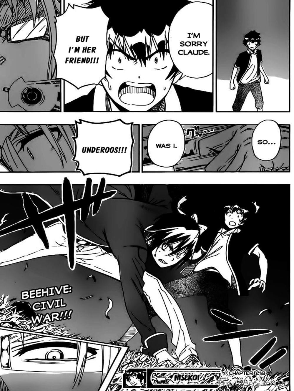 Truyện Tranh Tình Yêu Giả Tạo - Nisekoi trang 8