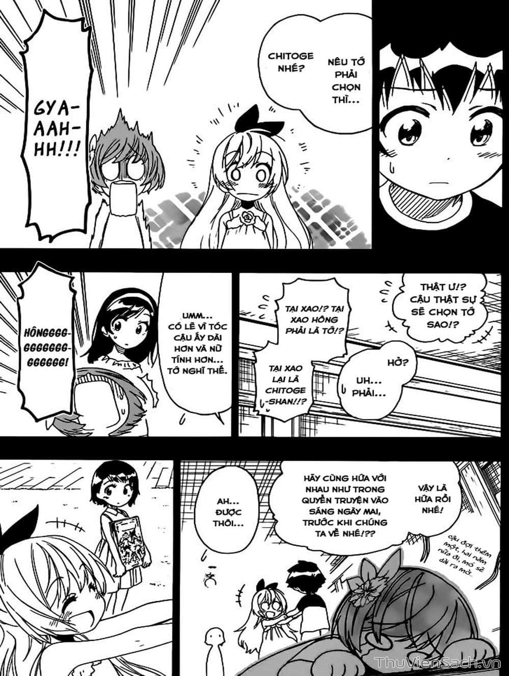 Truyện Tranh Tình Yêu Giả Tạo - Nisekoi trang 8