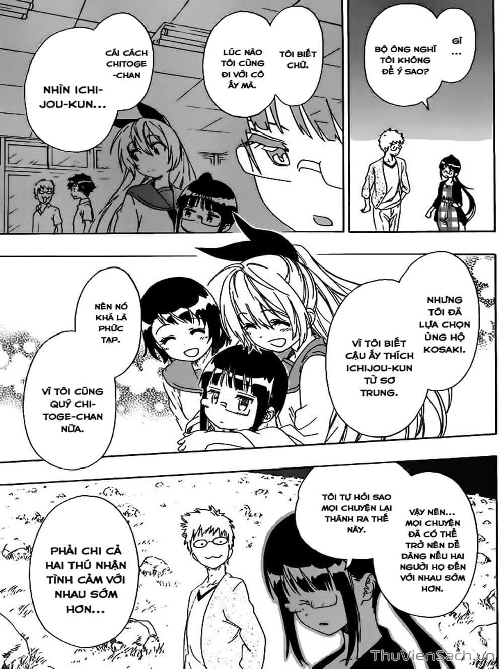 Truyện Tranh Tình Yêu Giả Tạo - Nisekoi trang 8