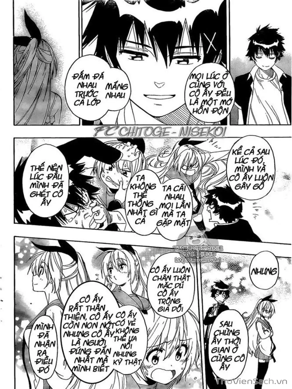 Truyện Tranh Tình Yêu Giả Tạo - Nisekoi trang 8