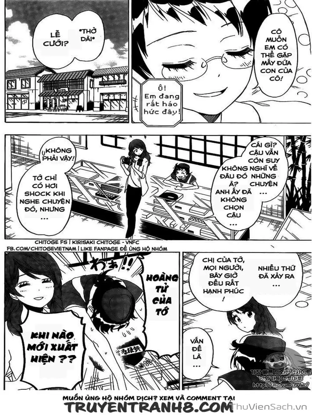 Truyện Tranh Tình Yêu Giả Tạo - Nisekoi trang 8