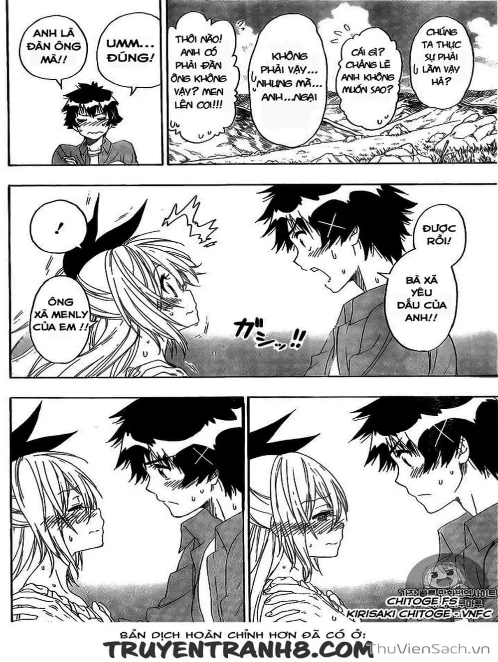 Truyện Tranh Tình Yêu Giả Tạo - Nisekoi trang 8