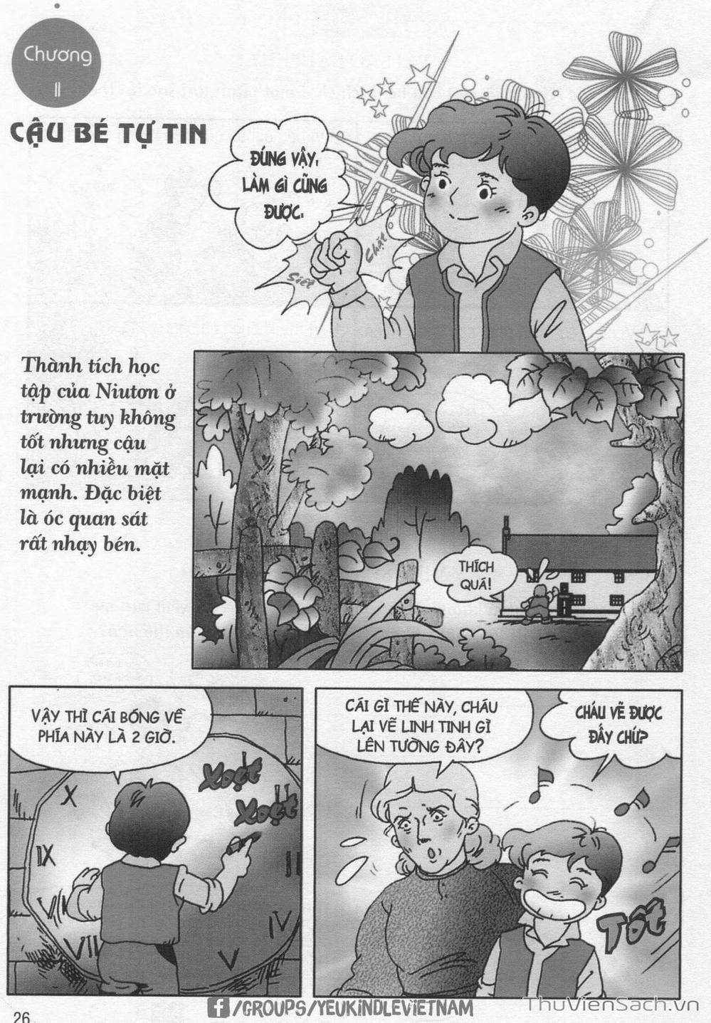 Truyện Tranh Danh Nhân Thế Giới - Niuton trang 2
