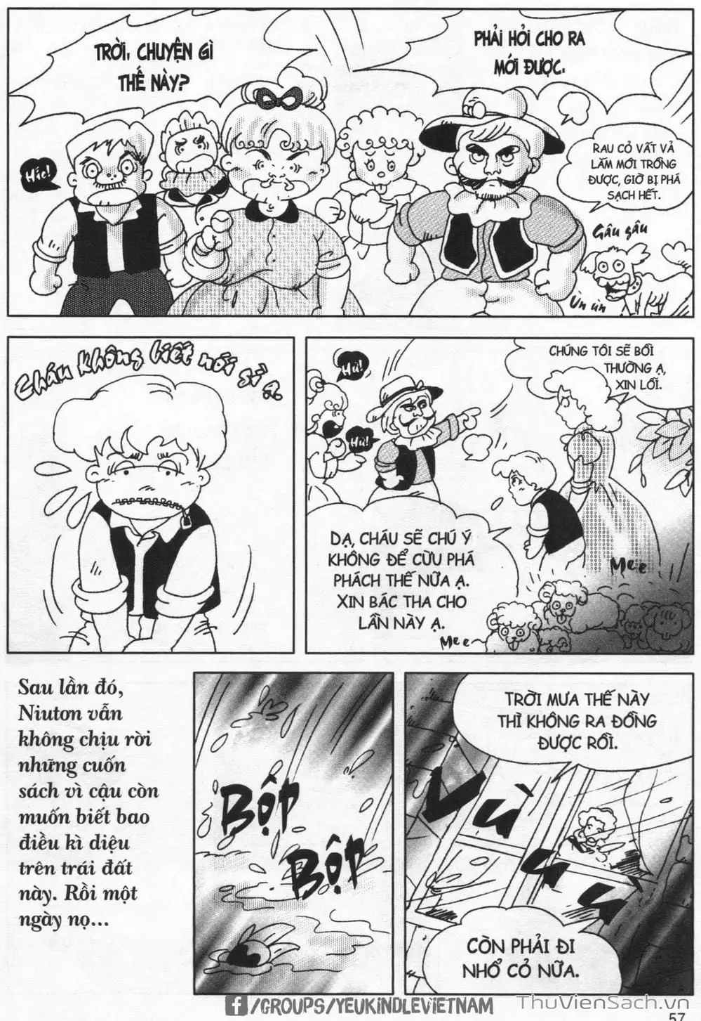 Truyện Tranh Danh Nhân Thế Giới - Niuton trang 2