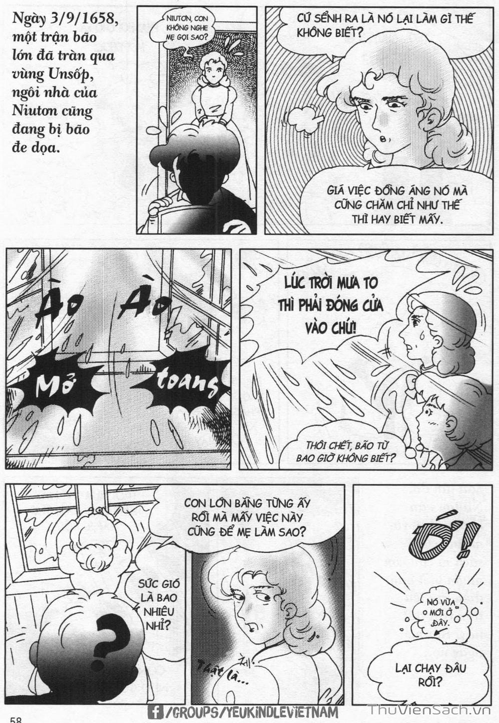 Truyện Tranh Danh Nhân Thế Giới - Niuton trang 2