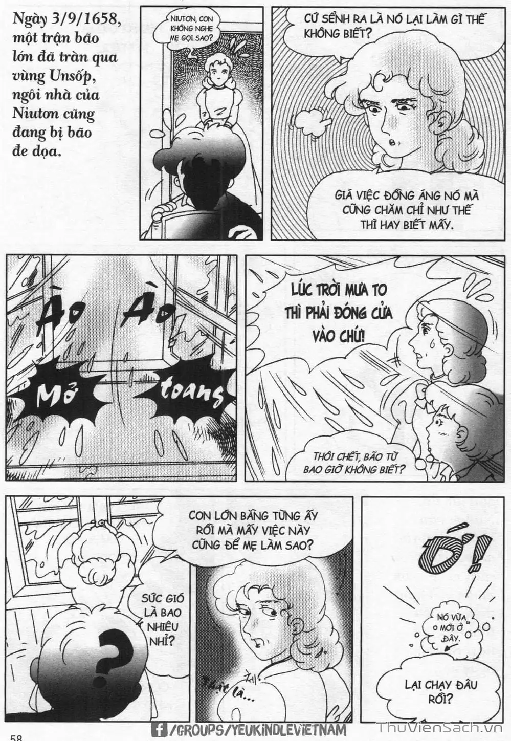 Truyện Tranh Danh Nhân Thế Giới - Niuton trang 2