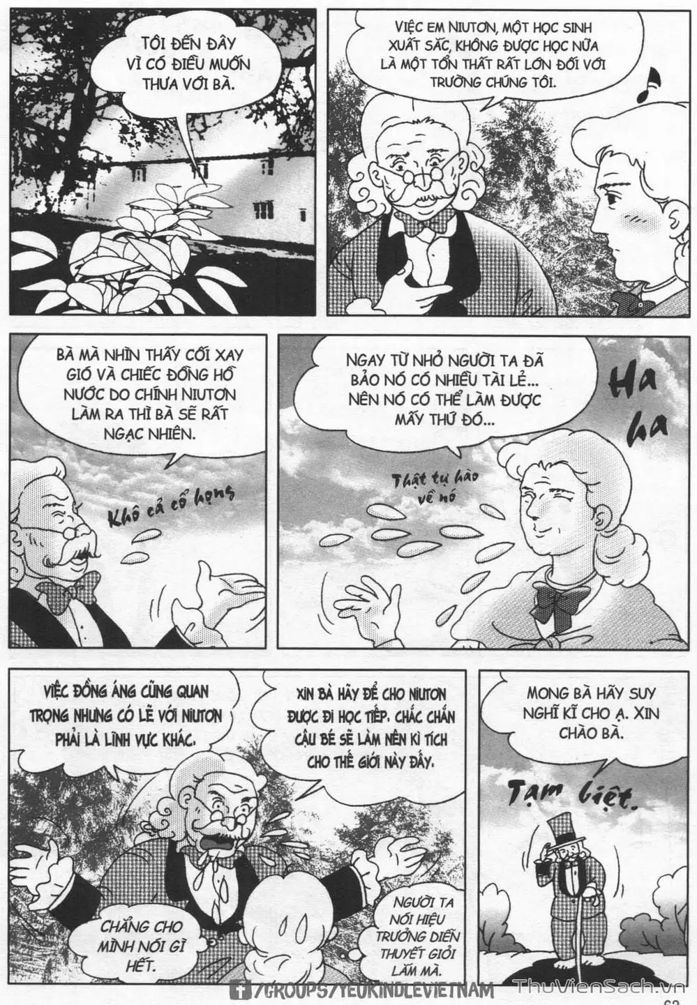 Truyện Tranh Danh Nhân Thế Giới - Niuton trang 2