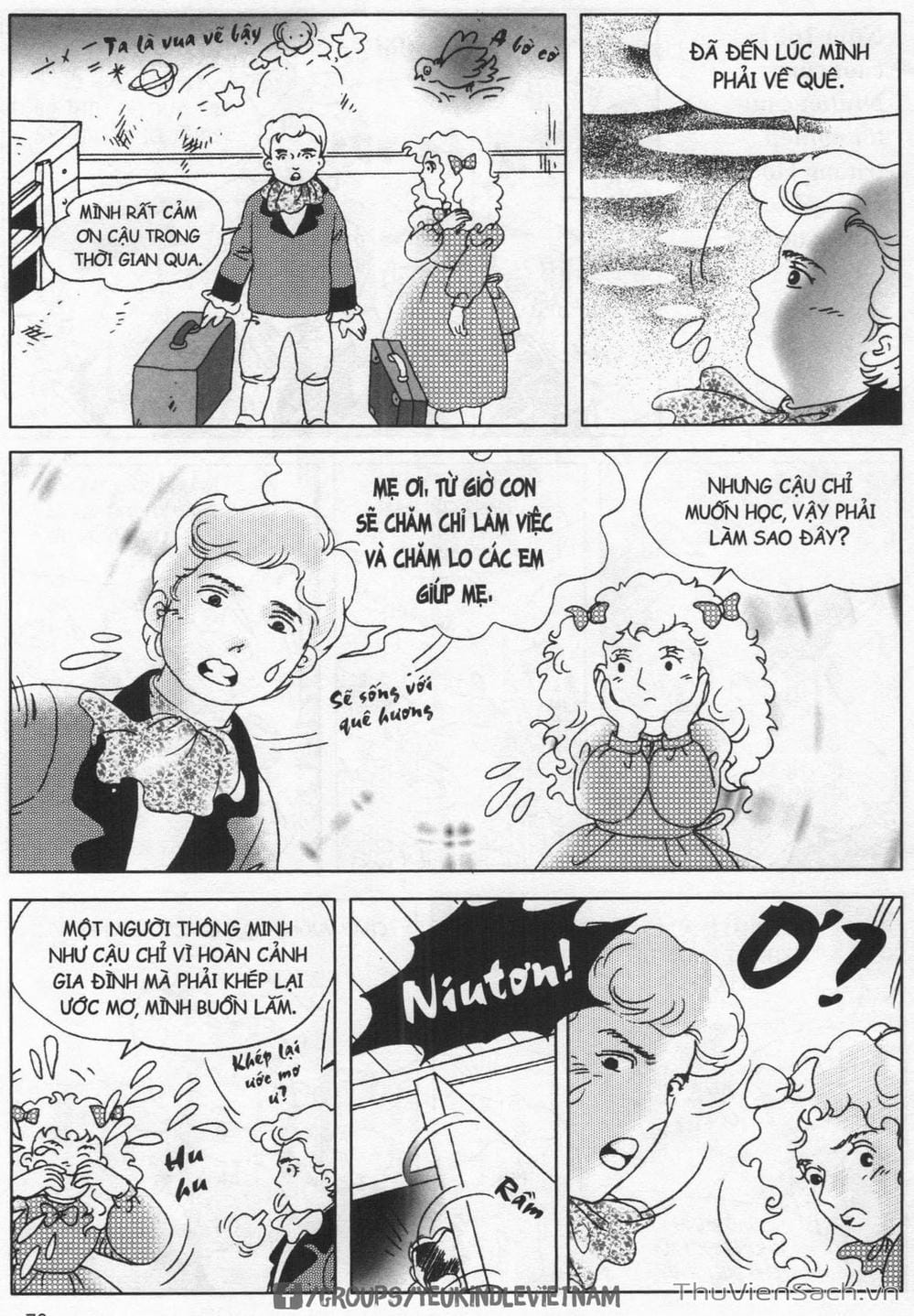 Truyện Tranh Danh Nhân Thế Giới - Niuton trang 2