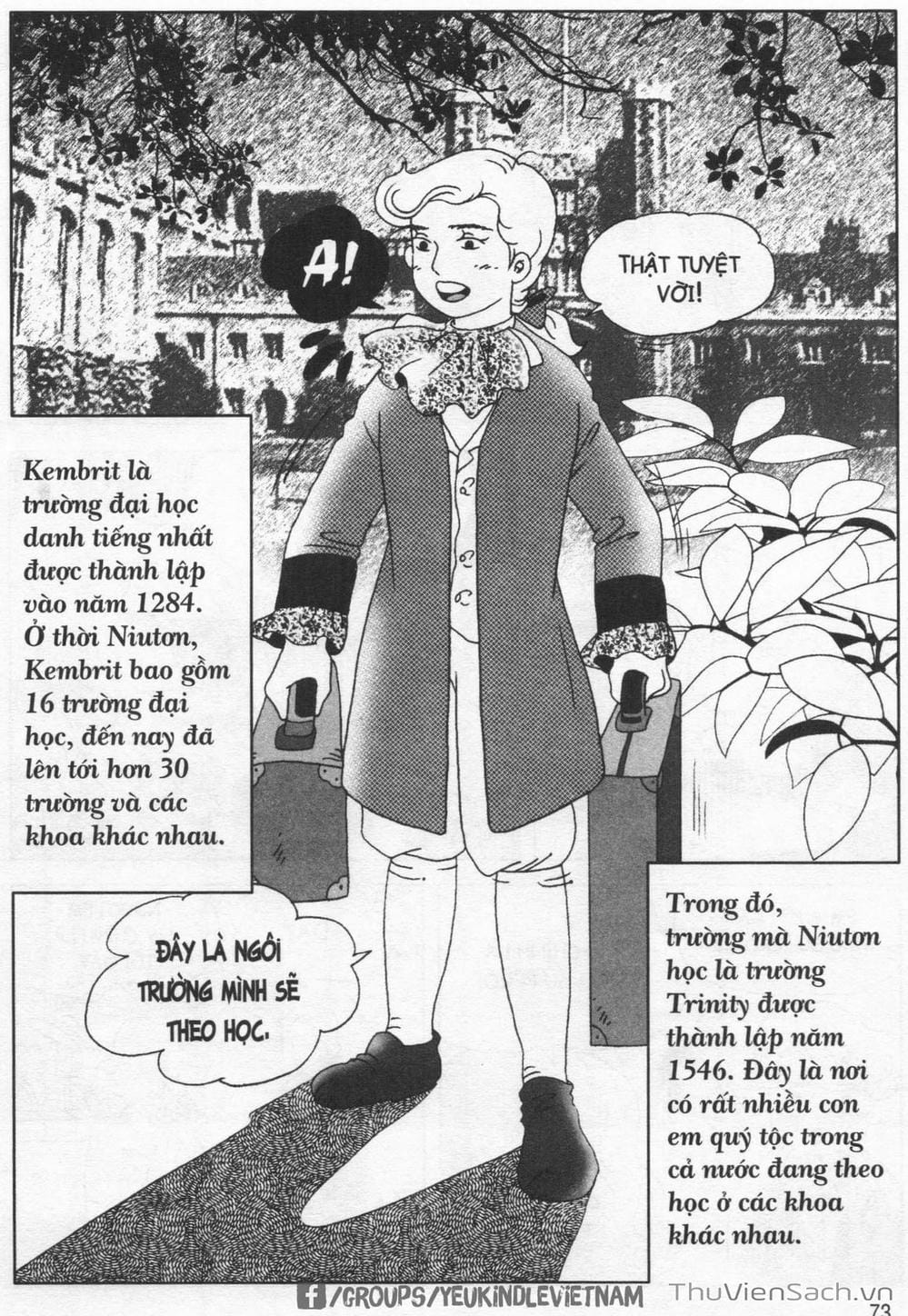 Truyện Tranh Danh Nhân Thế Giới - Niuton trang 2