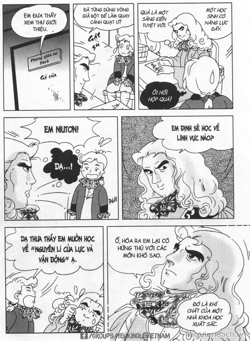 Truyện Tranh Danh Nhân Thế Giới - Niuton trang 2
