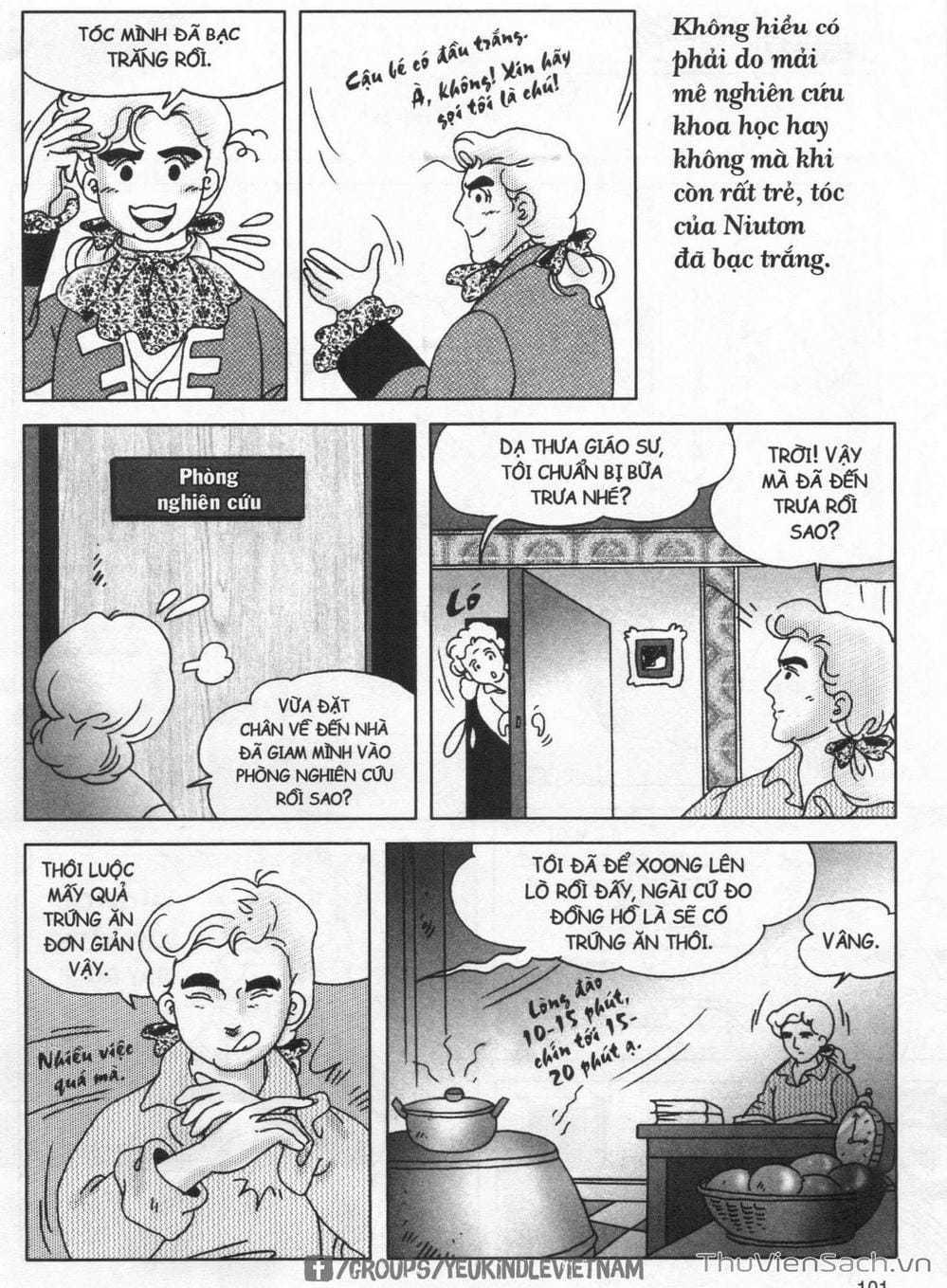 Truyện Tranh Danh Nhân Thế Giới - Niuton trang 2