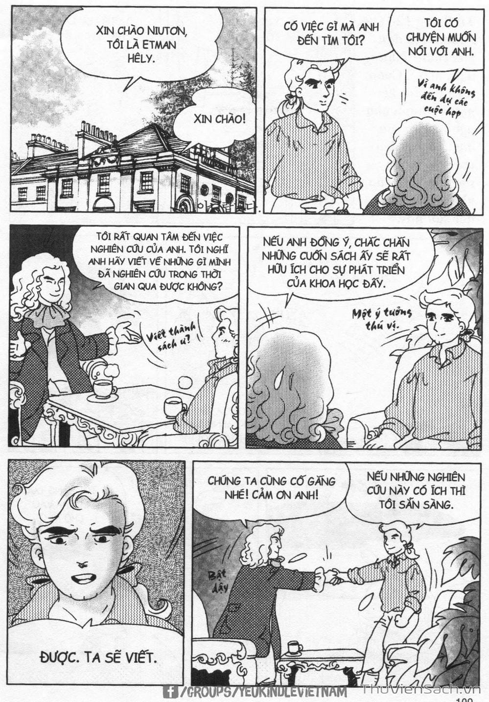 Truyện Tranh Danh Nhân Thế Giới - Niuton trang 2