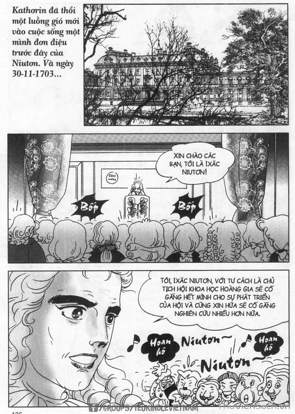 Truyện Tranh Danh Nhân Thế Giới - Niuton trang 2