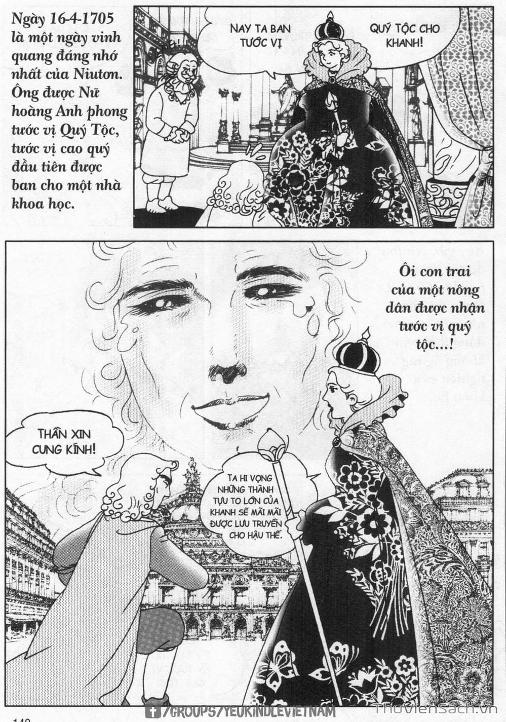 Truyện Tranh Danh Nhân Thế Giới - Niuton trang 2