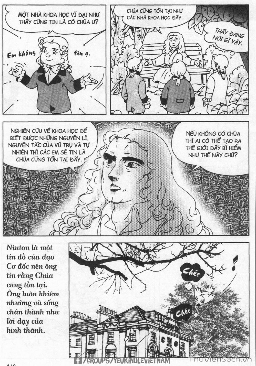 Truyện Tranh Danh Nhân Thế Giới - Niuton trang 2