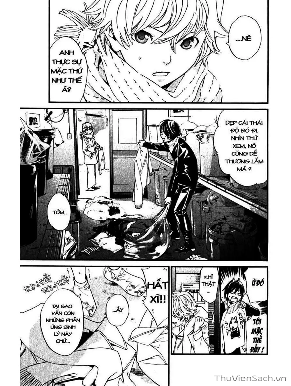 Truyện Tranh Vị Thần Lang Thang - Noragami trang 5