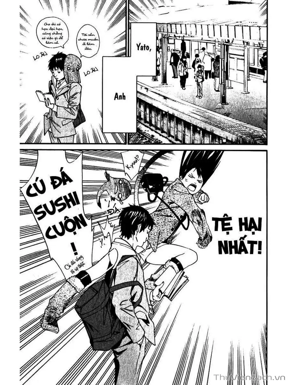 Truyện Tranh Vị Thần Lang Thang - Noragami trang 5