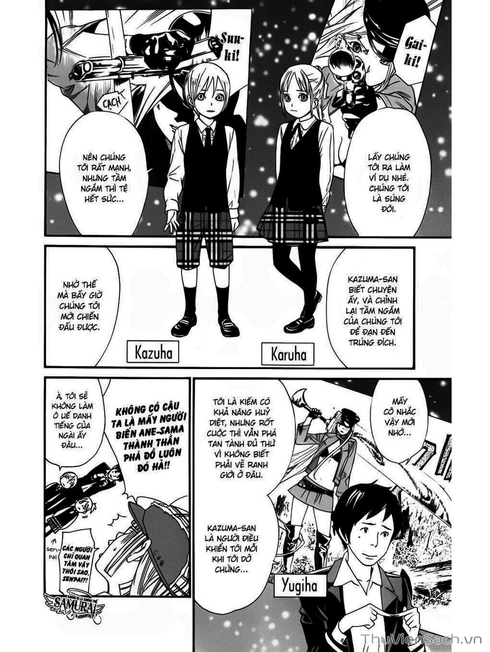 Truyện Tranh Vị Thần Lang Thang - Noragami trang 5