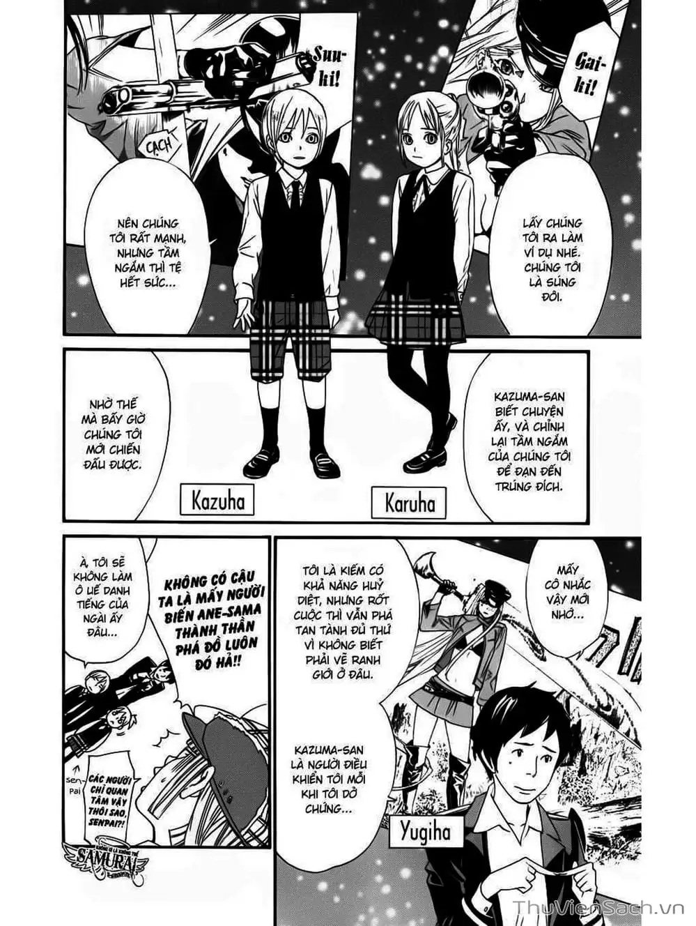 Truyện Tranh Vị Thần Lang Thang - Noragami trang 5