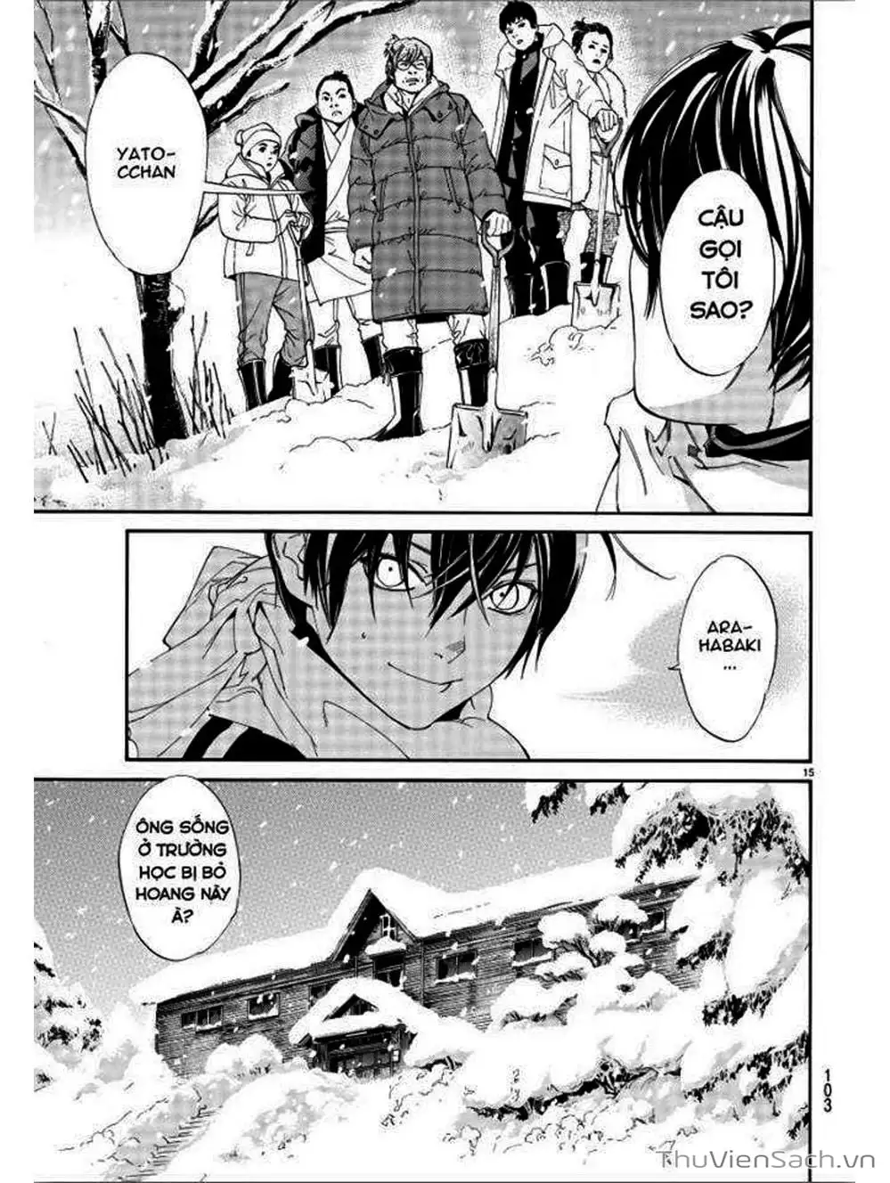 Truyện Tranh Vị Thần Lang Thang - Noragami trang 5