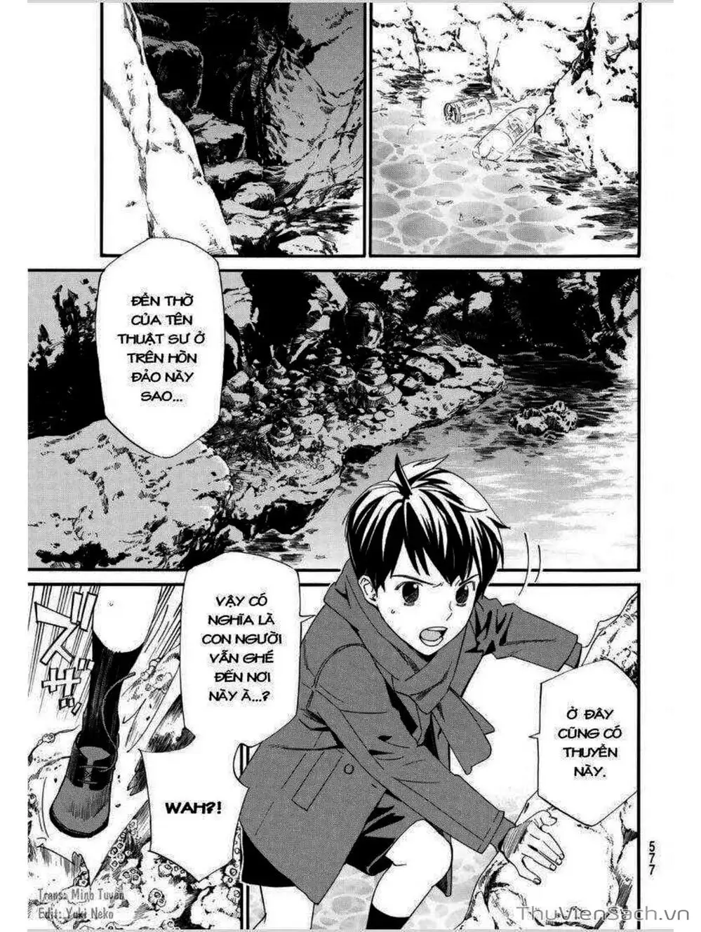 Truyện Tranh Vị Thần Lang Thang - Noragami trang 5