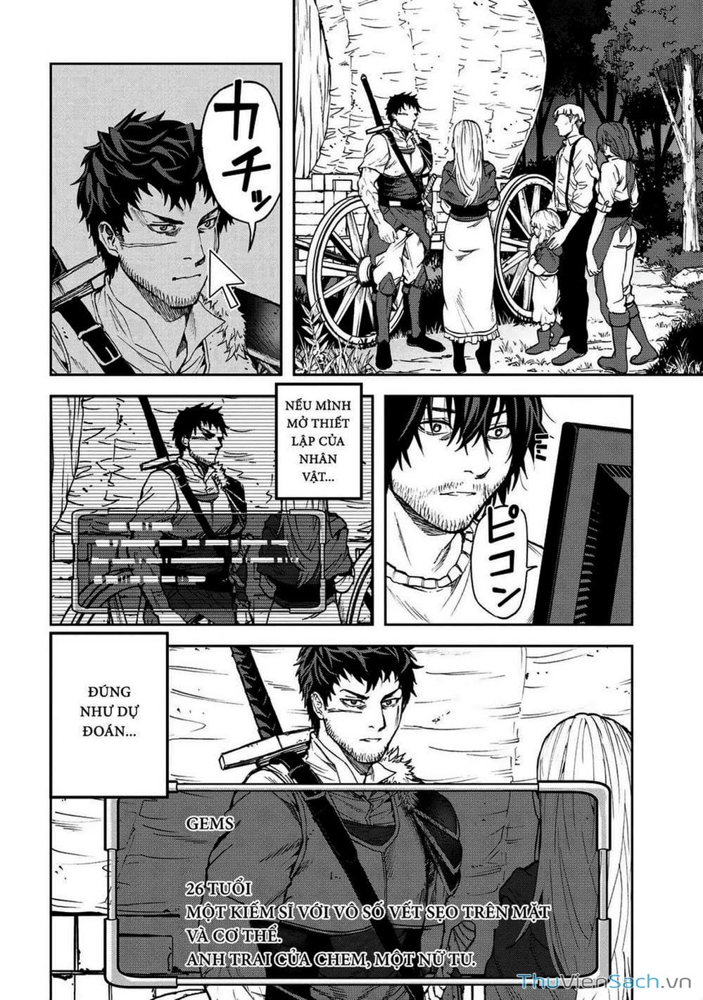 Truyện Tranh Npc Của Trò Chơi Xây Dựng Làng Là Người Thật trang 4