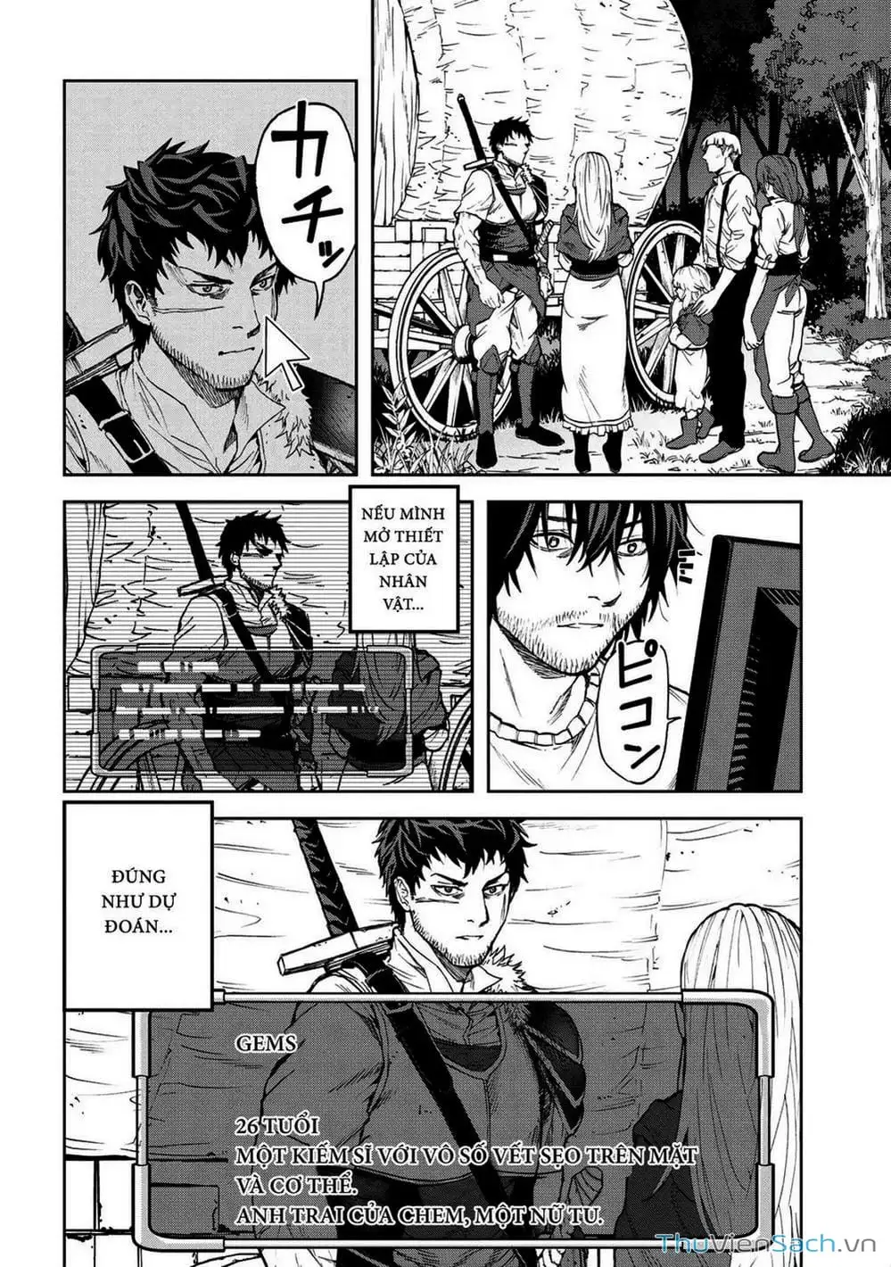 Truyện Tranh Npc Của Trò Chơi Xây Dựng Làng Là Người Thật trang 4