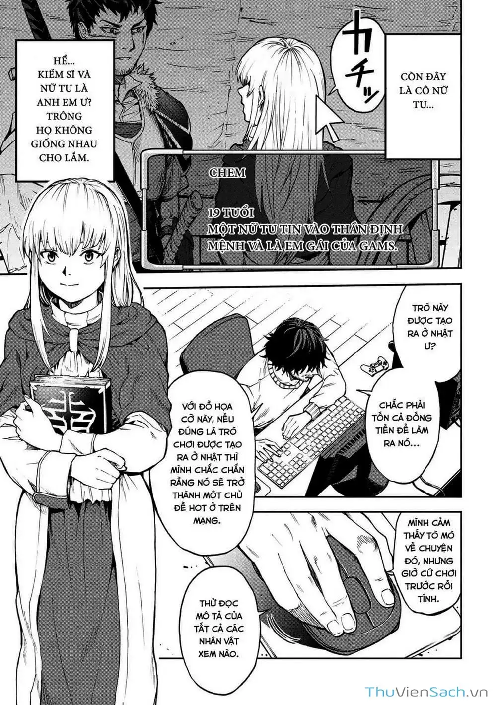 Truyện Tranh Npc Của Trò Chơi Xây Dựng Làng Là Người Thật trang 4