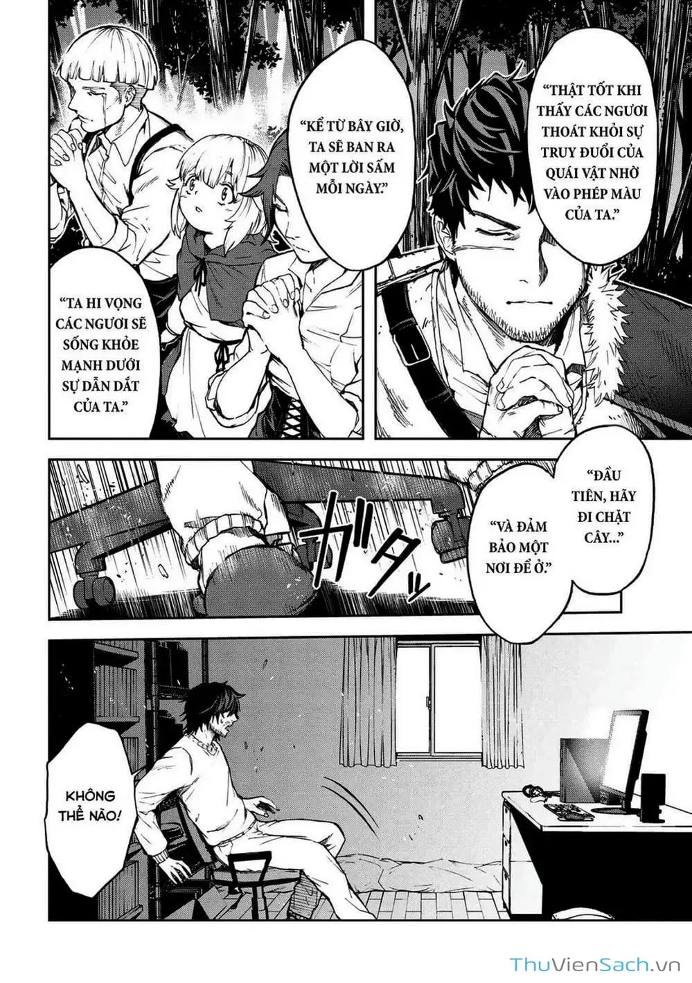 Truyện Tranh Npc Của Trò Chơi Xây Dựng Làng Là Người Thật trang 4