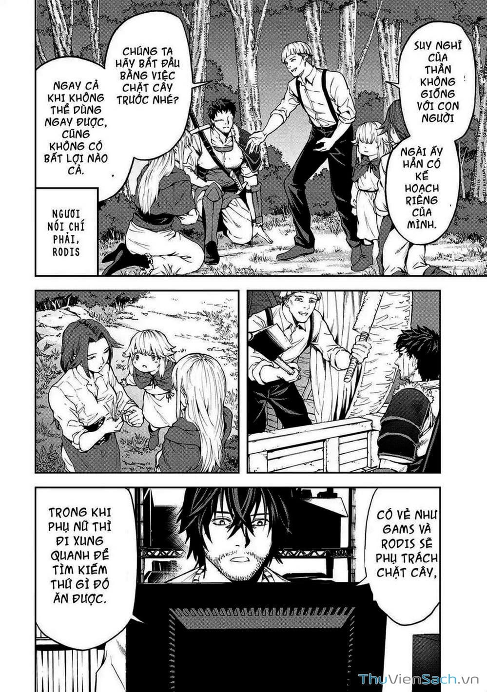 Truyện Tranh Npc Của Trò Chơi Xây Dựng Làng Là Người Thật trang 4