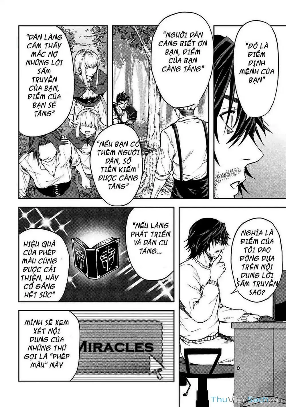 Truyện Tranh Npc Của Trò Chơi Xây Dựng Làng Là Người Thật trang 4