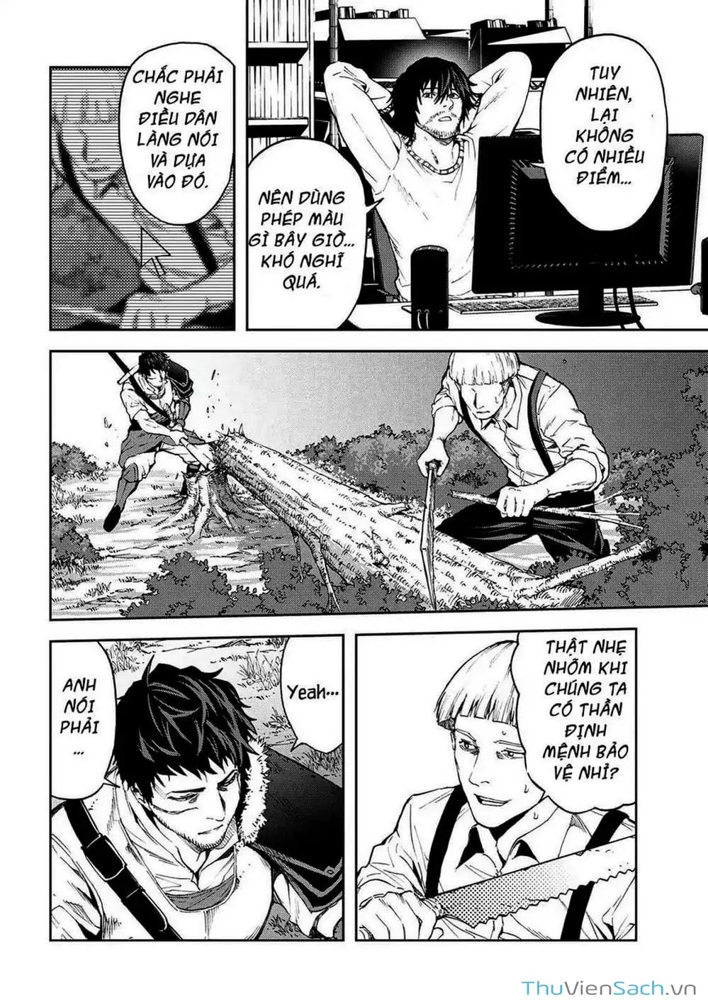 Truyện Tranh Npc Của Trò Chơi Xây Dựng Làng Là Người Thật trang 4