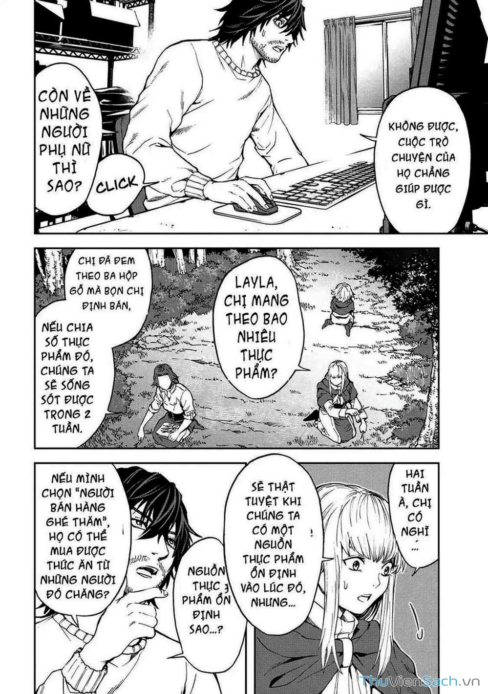 Truyện Tranh Npc Của Trò Chơi Xây Dựng Làng Là Người Thật trang 4