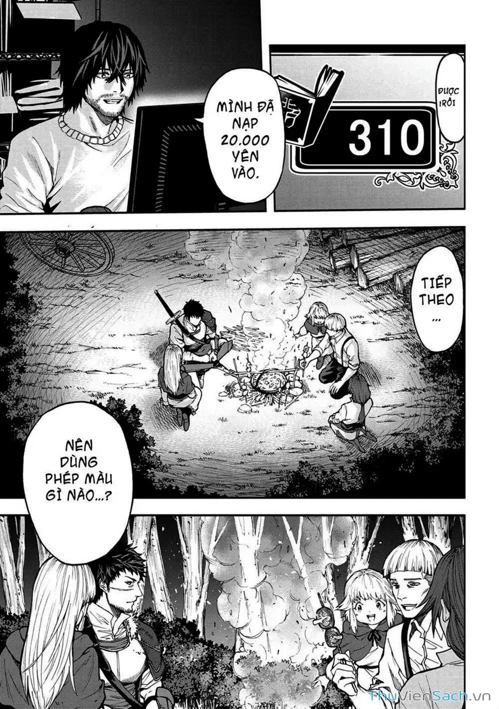 Truyện Tranh Npc Của Trò Chơi Xây Dựng Làng Là Người Thật trang 4