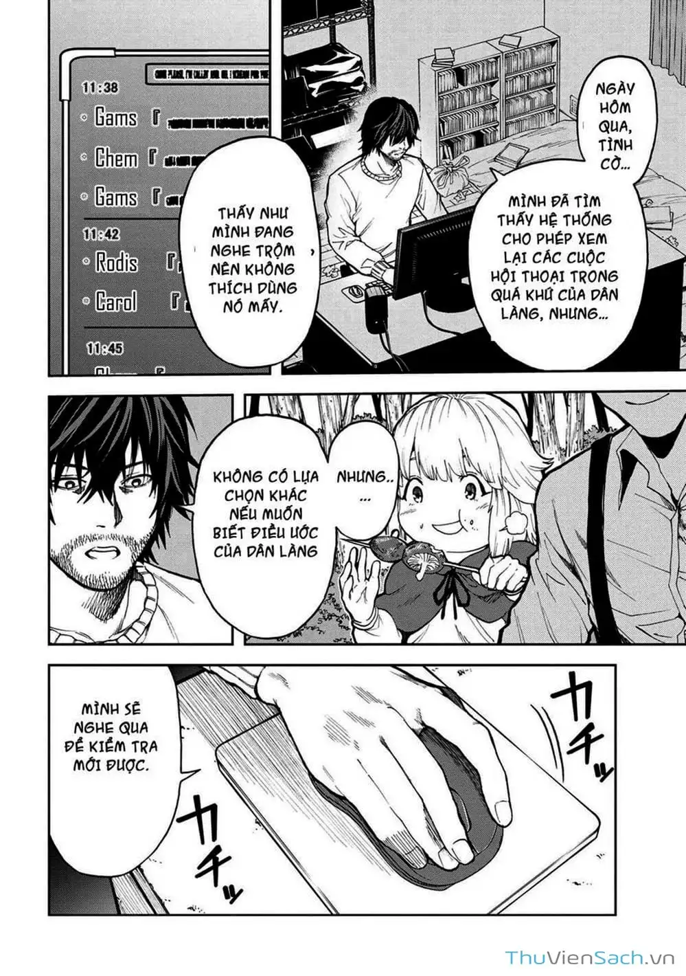 Truyện Tranh Npc Của Trò Chơi Xây Dựng Làng Là Người Thật trang 4