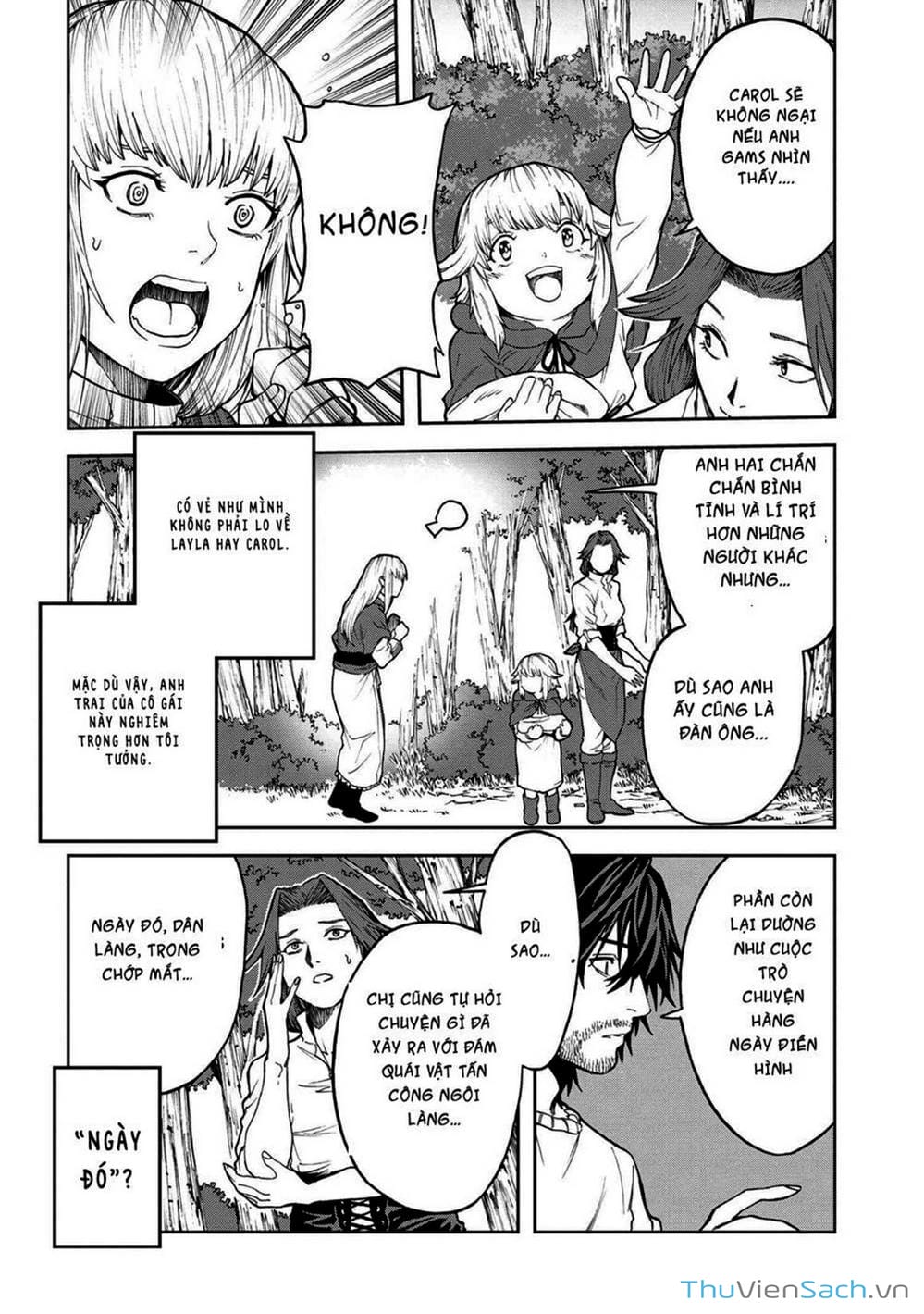 Truyện Tranh Npc Của Trò Chơi Xây Dựng Làng Là Người Thật trang 4