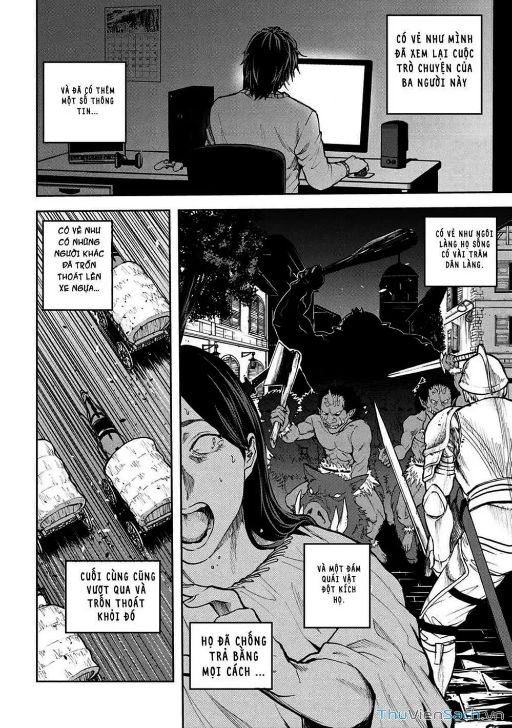 Truyện Tranh Npc Của Trò Chơi Xây Dựng Làng Là Người Thật trang 4