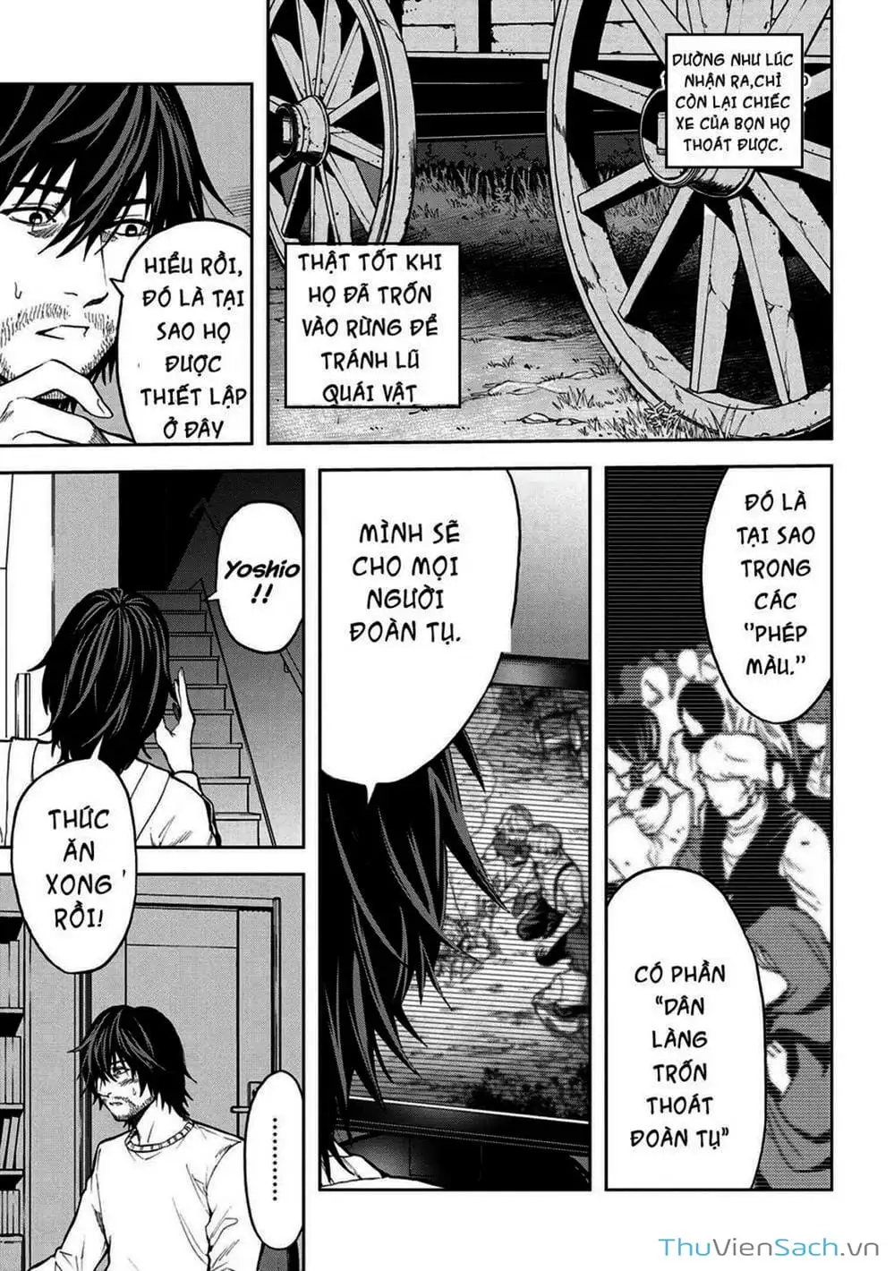 Truyện Tranh Npc Của Trò Chơi Xây Dựng Làng Là Người Thật trang 4