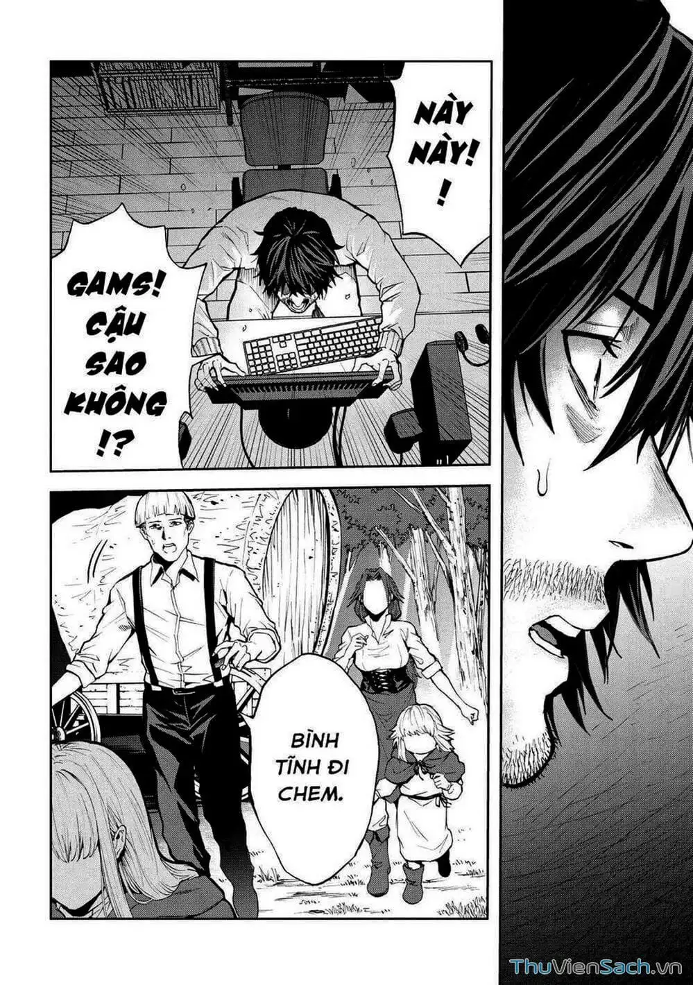 Truyện Tranh Npc Của Trò Chơi Xây Dựng Làng Là Người Thật trang 4