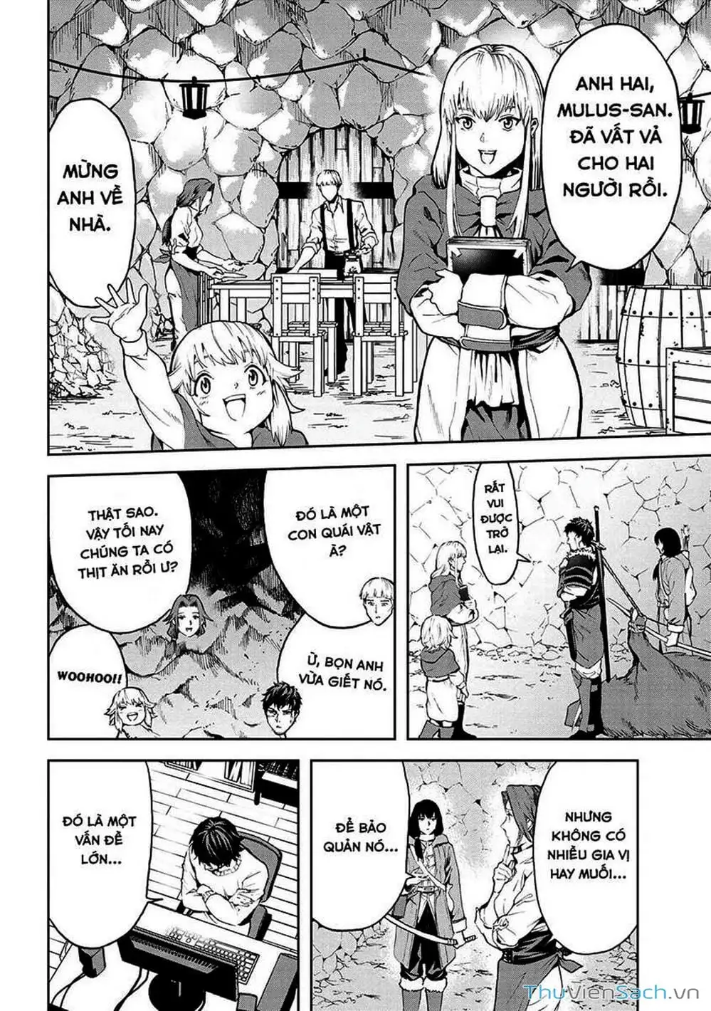 Truyện Tranh Npc Của Trò Chơi Xây Dựng Làng Là Người Thật trang 4