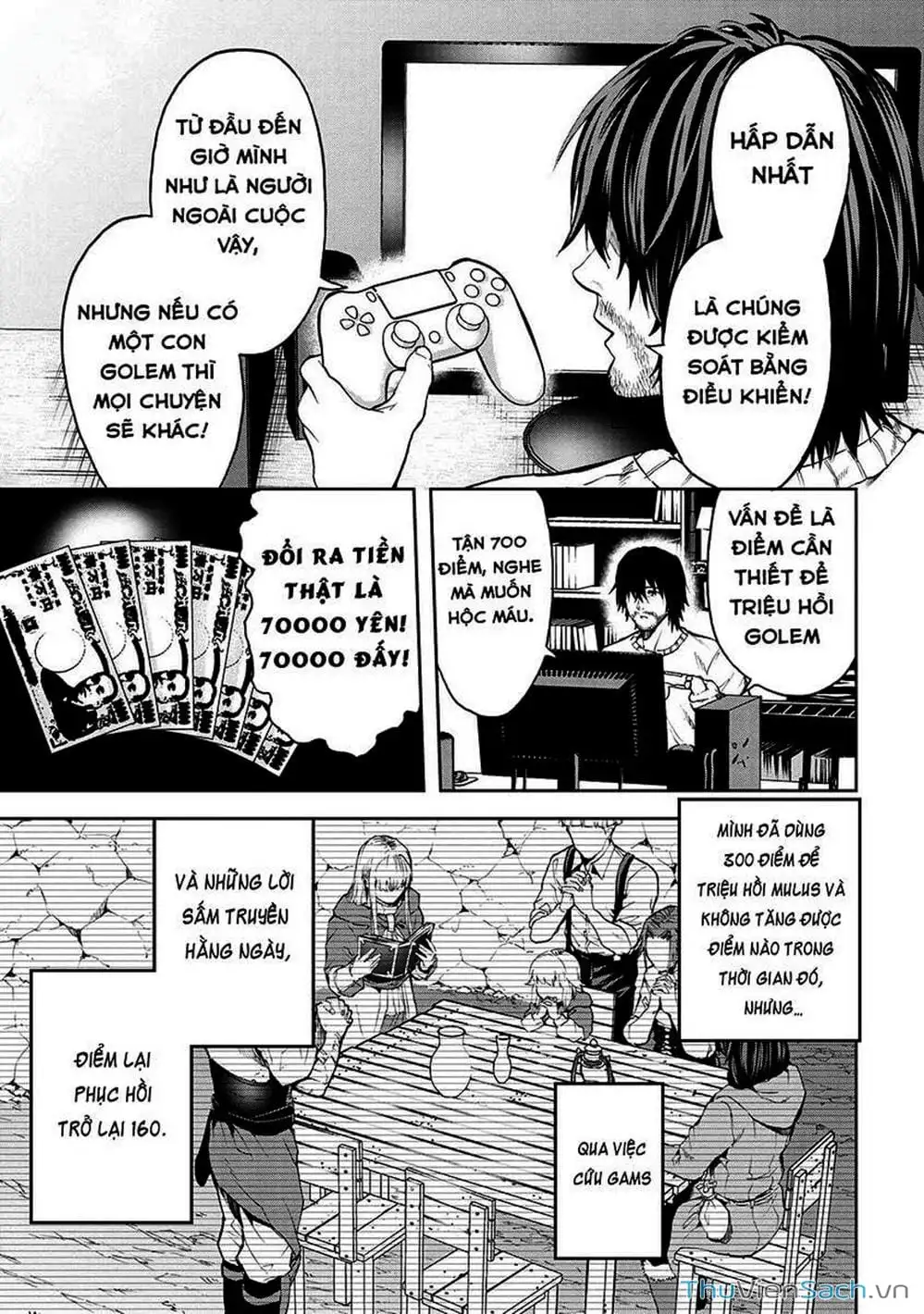 Truyện Tranh Npc Của Trò Chơi Xây Dựng Làng Là Người Thật trang 4